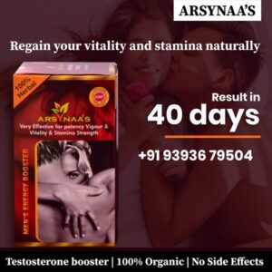 Arsynaas revive your energy and vitality